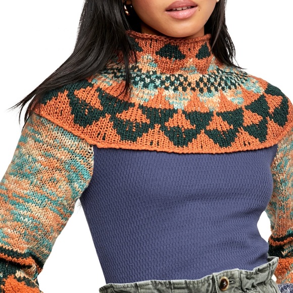 NWT Free People Swit the Small Stuff Therm/Sweater - Picture 9 of 14